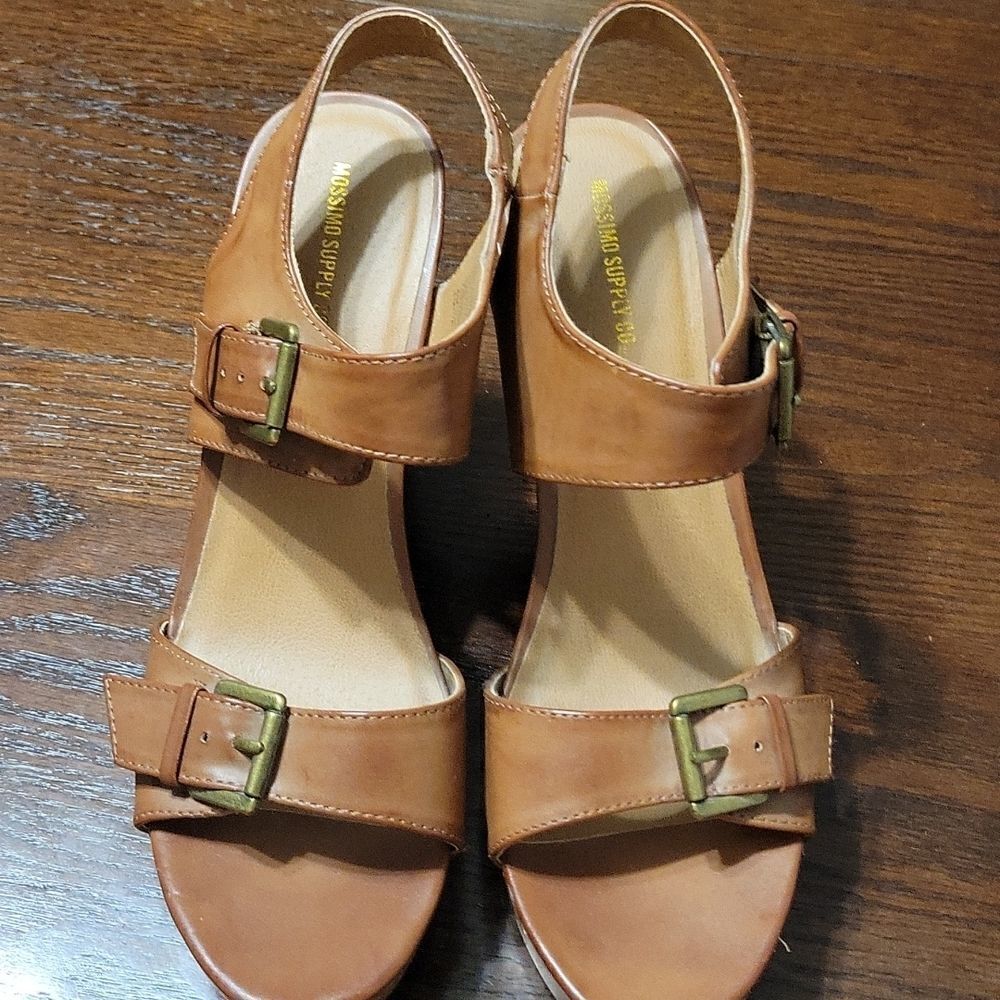 Mossimo Supply Co Cork Wedges size 9.5 - Picture 5 of 5